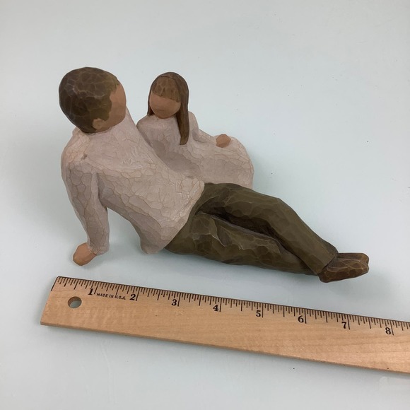 Vintage Willow Tree Father and Daughter figure by Susan Lordi EUC - Picture 9 of 10